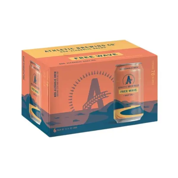 ATHLETIC Brewing Free Wave N/A 6 Pack 12 oz Cans - Image 2