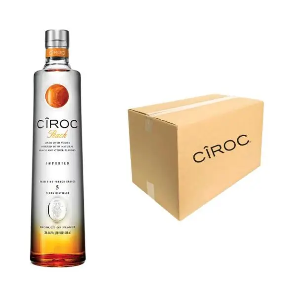 CIROC Vodka Peach 750 ml - Image 2