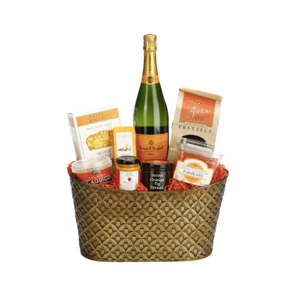 The Veuve Clicquot Gift Basket